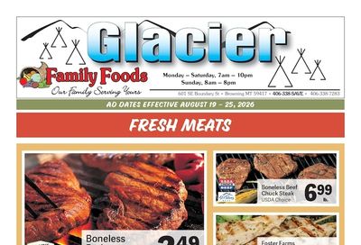 Glacier Family Foods Weekly Ad August 19 - 25, 2026