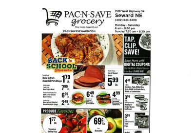 Pac N Save Weekly Ad August 19 - 25, 2026