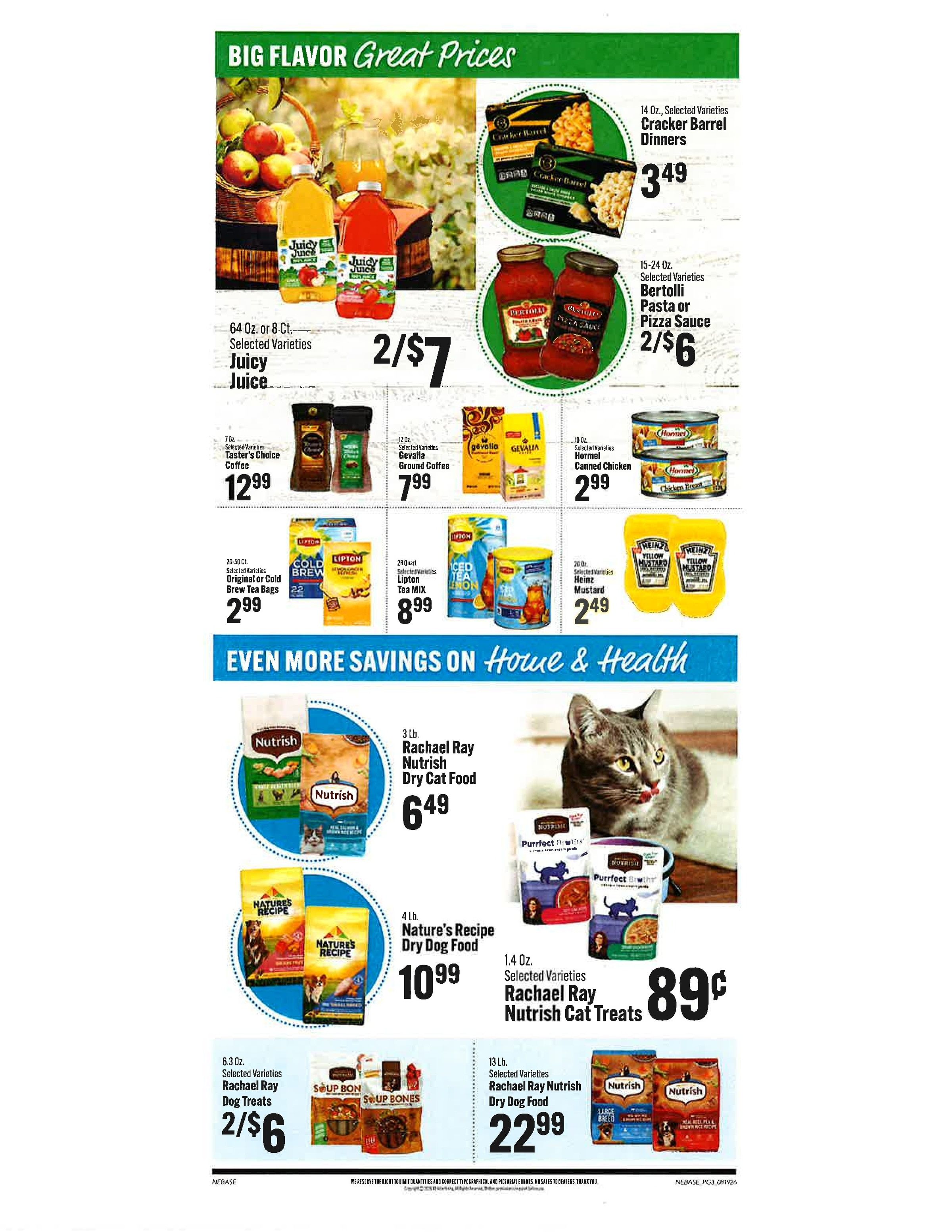 Pac N Save Weekly Ad August 19 - 25, 2026