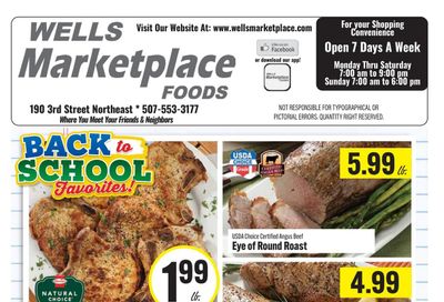 Wells Marketplace Foods Weekly Ad August 17 - 23, 2026