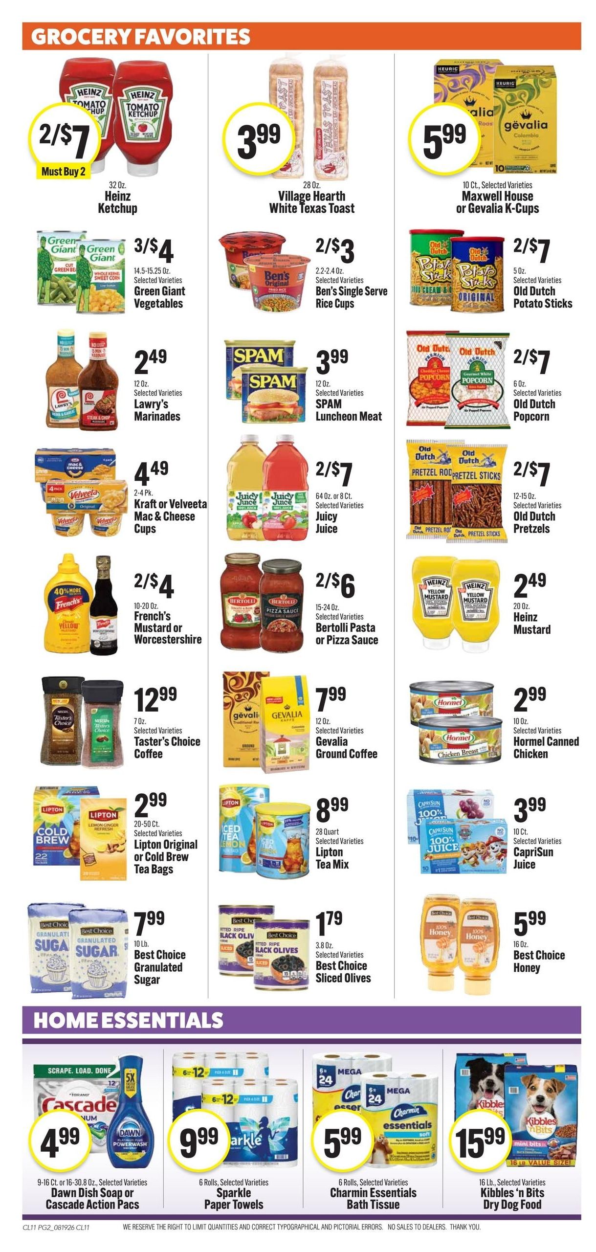 Wells Marketplace Foods Weekly Ad August 17 - 23, 2026