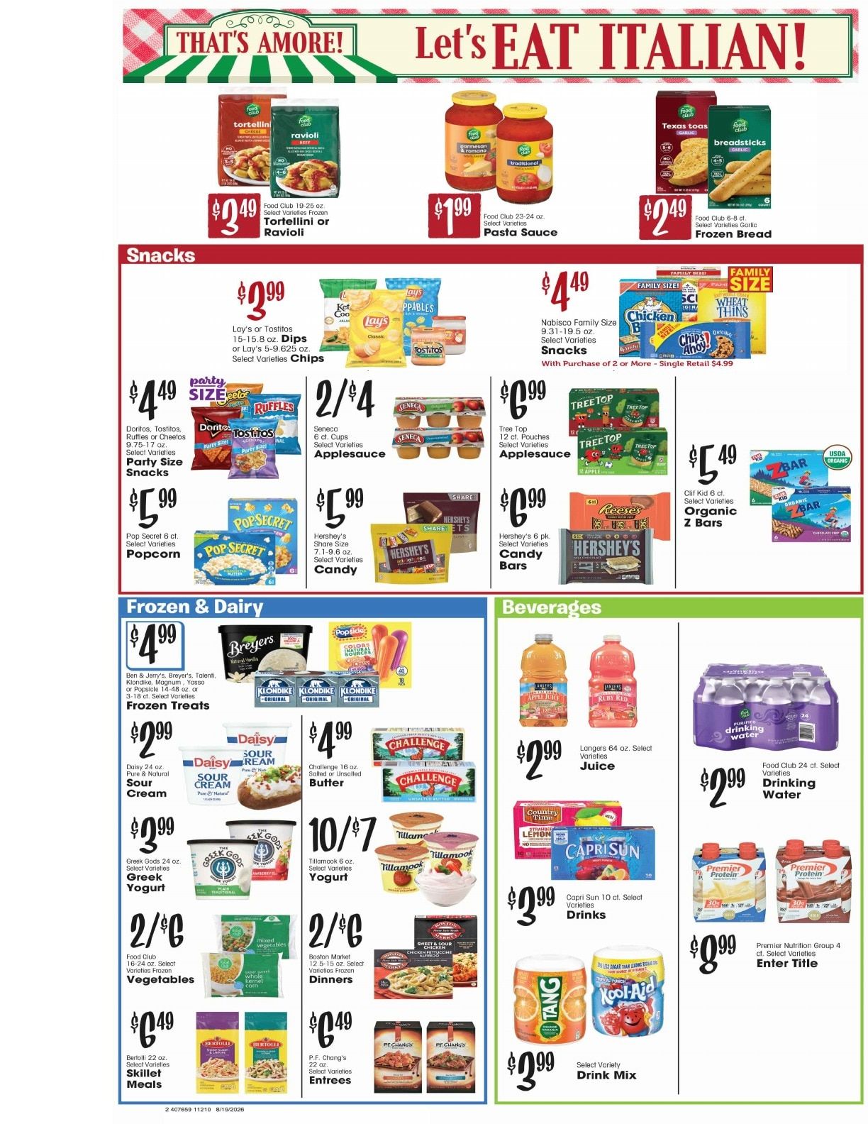 Panaca Market Weekly Ad August 19 - 25, 2026