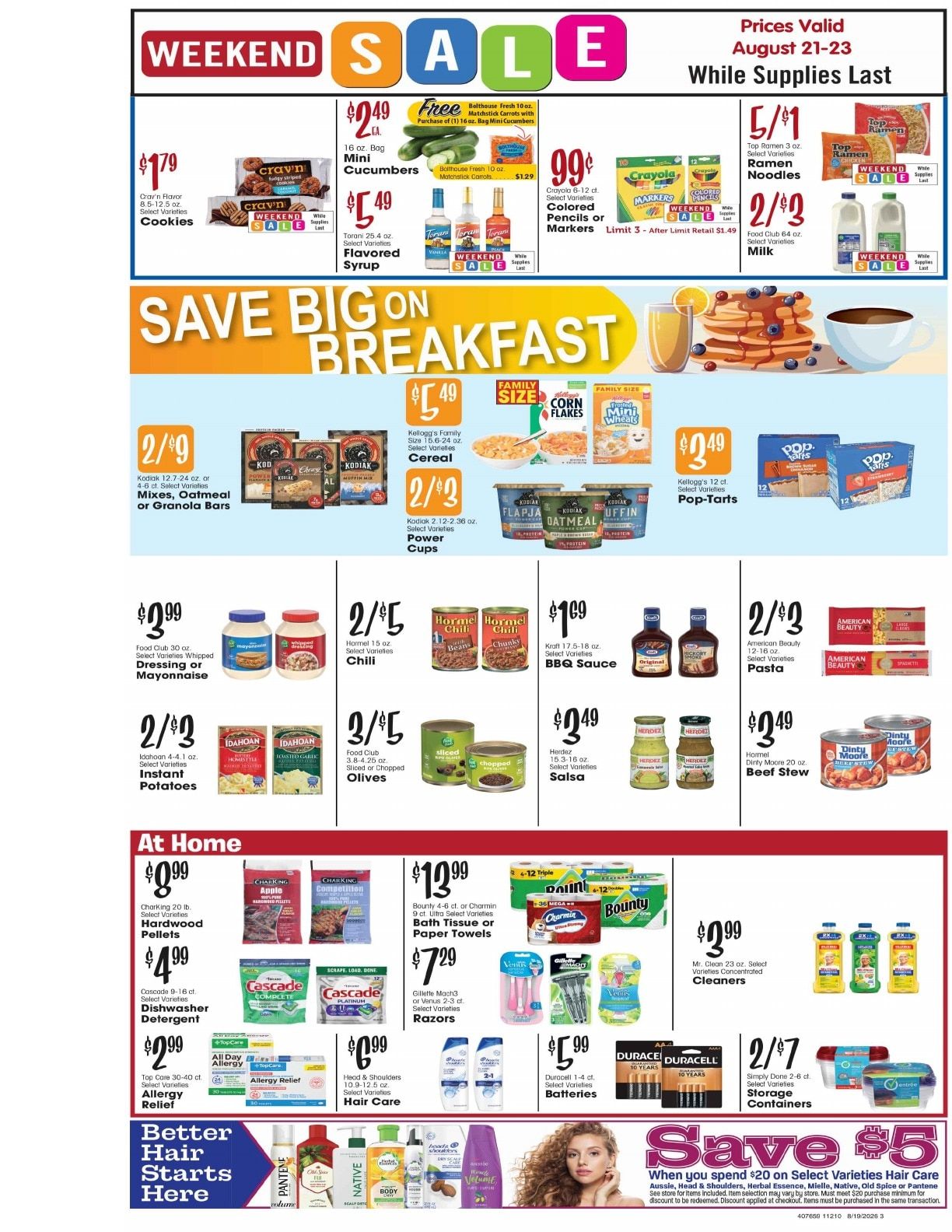 Panaca Market Weekly Ad August 19 - 25, 2026