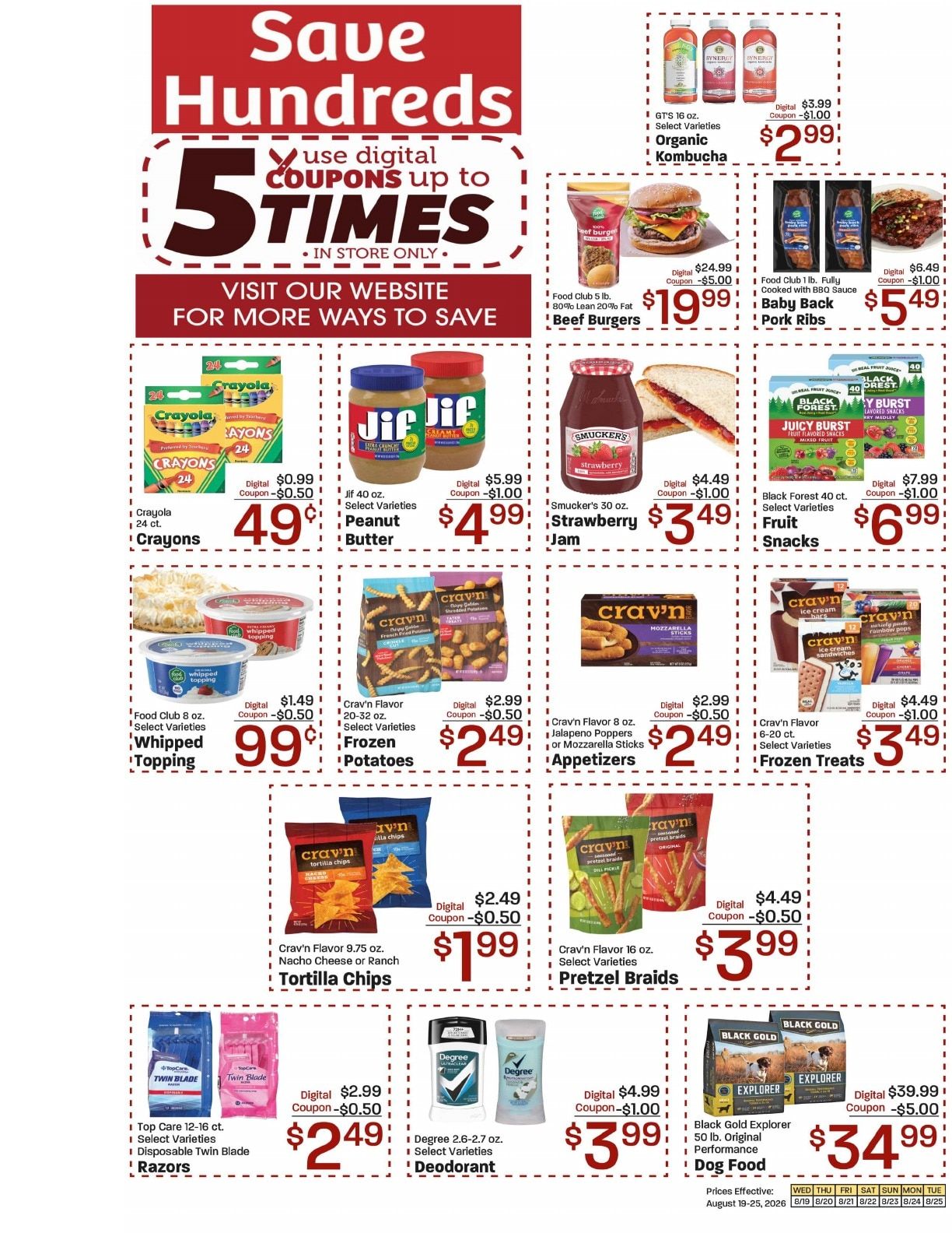 Panaca Market Weekly Ad August 19 - 25, 2026