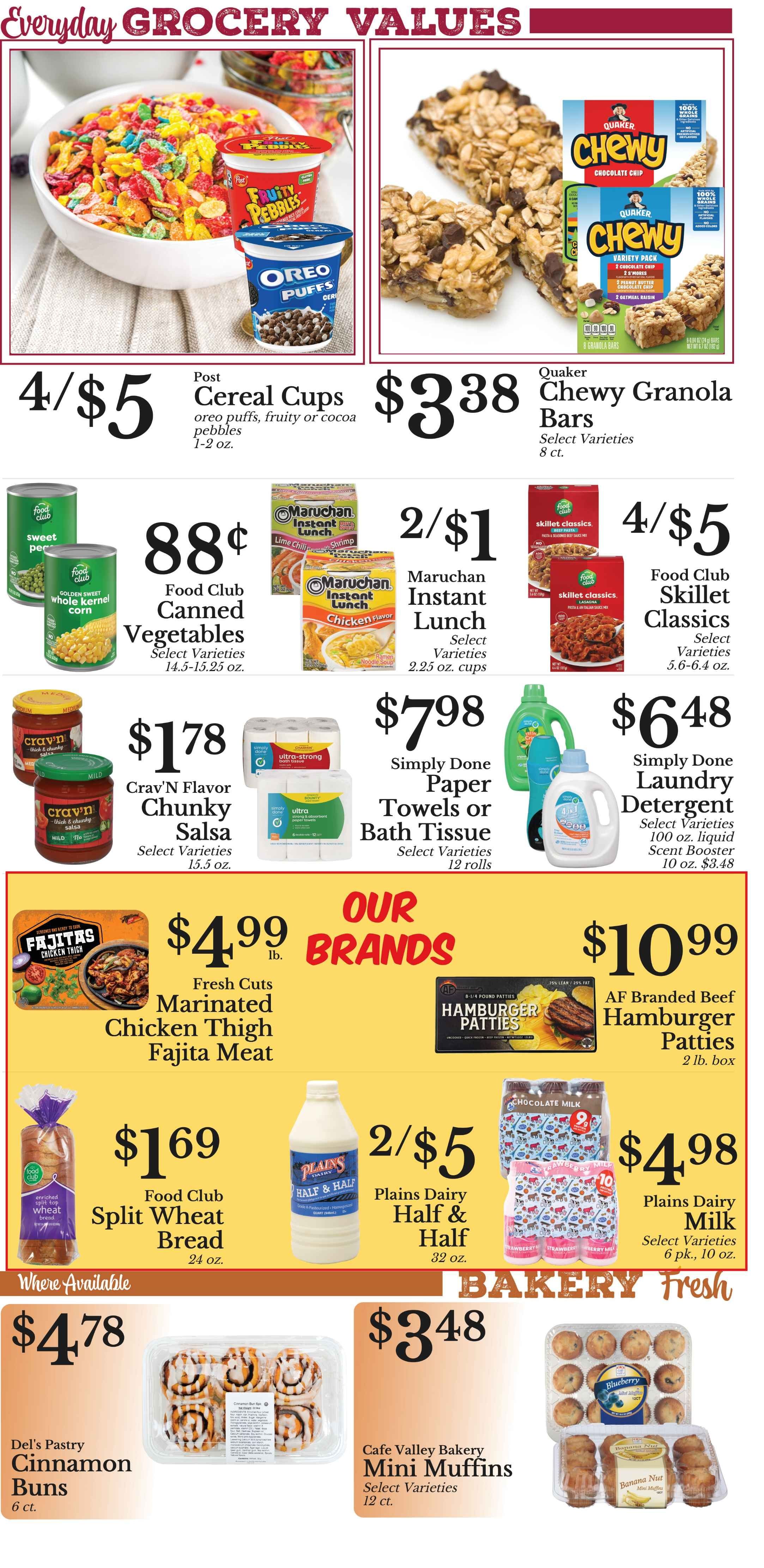 S&S Supermarket Weekly Ad August 16 - 22, 2026