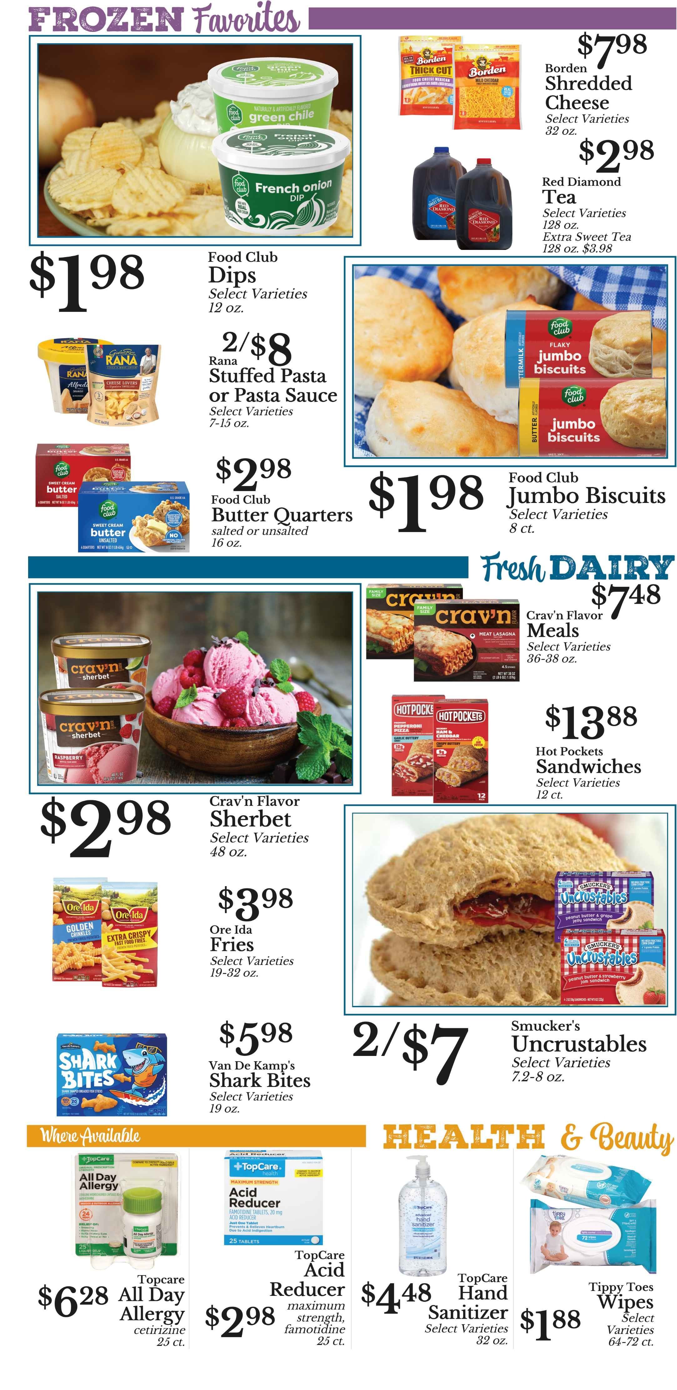 S&S Supermarket Weekly Ad August 16 - 22, 2026