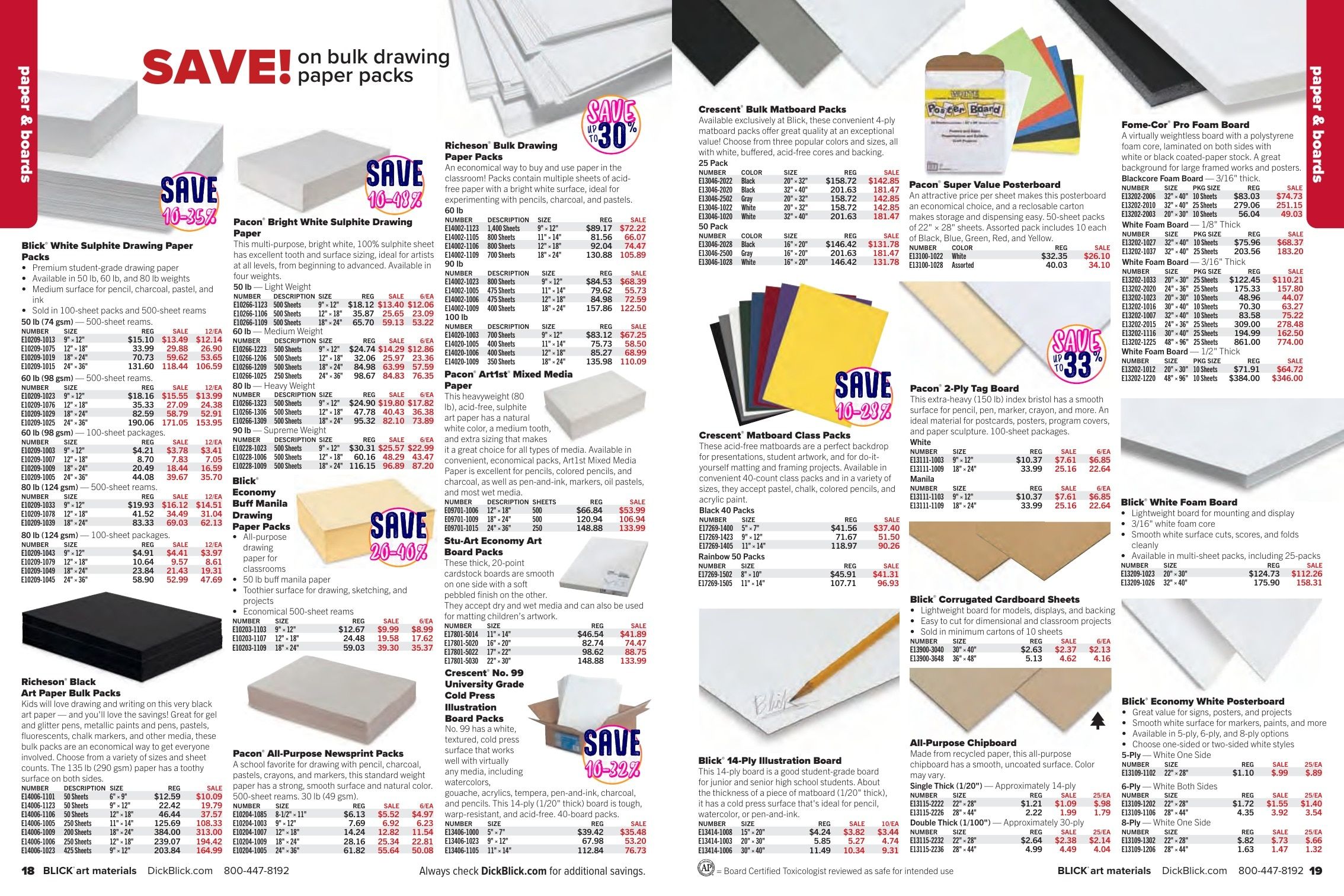 BLICK Art Materials Materials for Art Education Sale Weekly Ad August 1 - November 30, 2026