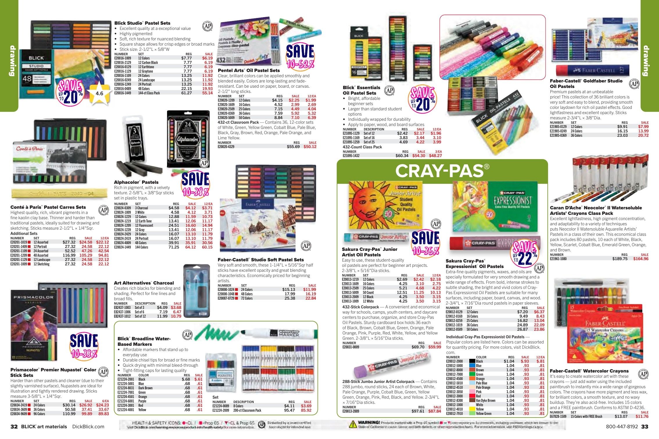 BLICK Art Materials Materials for Art Education Sale Weekly Ad August 1 - November 30, 2026