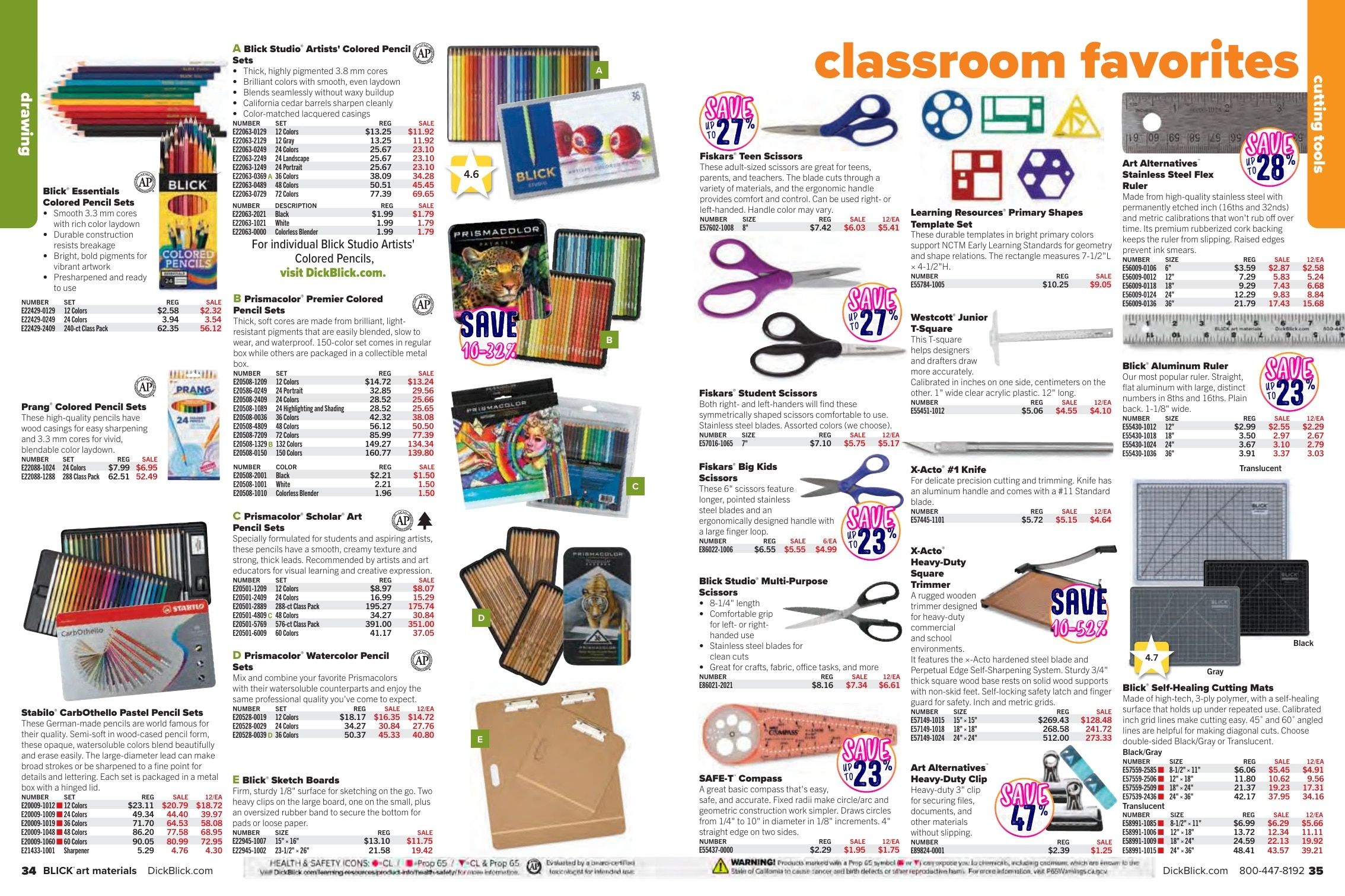 BLICK Art Materials Materials for Art Education Sale Weekly Ad August 1 - November 30, 2026