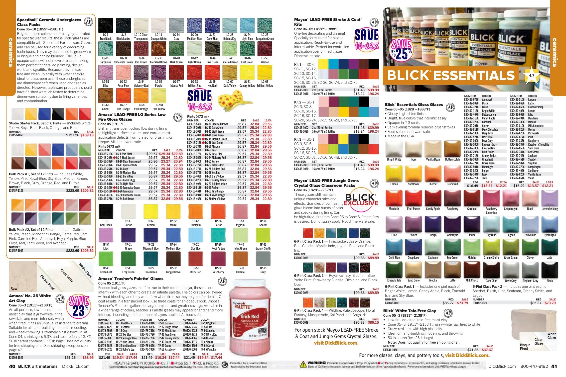 BLICK Art Materials Materials for Art Education Sale Weekly Ad August 1 - November 30, 2026