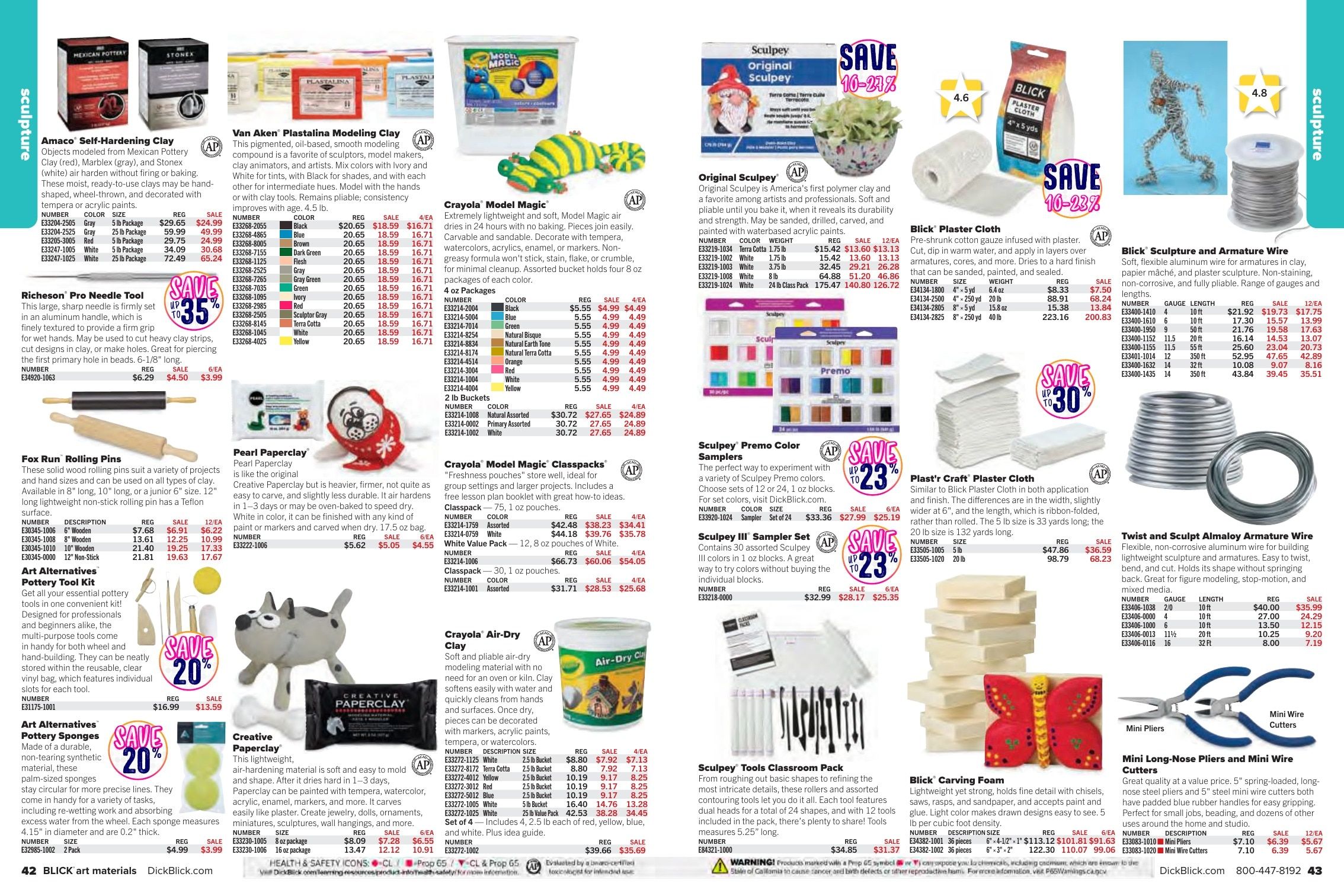 BLICK Art Materials Materials for Art Education Sale Weekly Ad August 1 - November 30, 2026