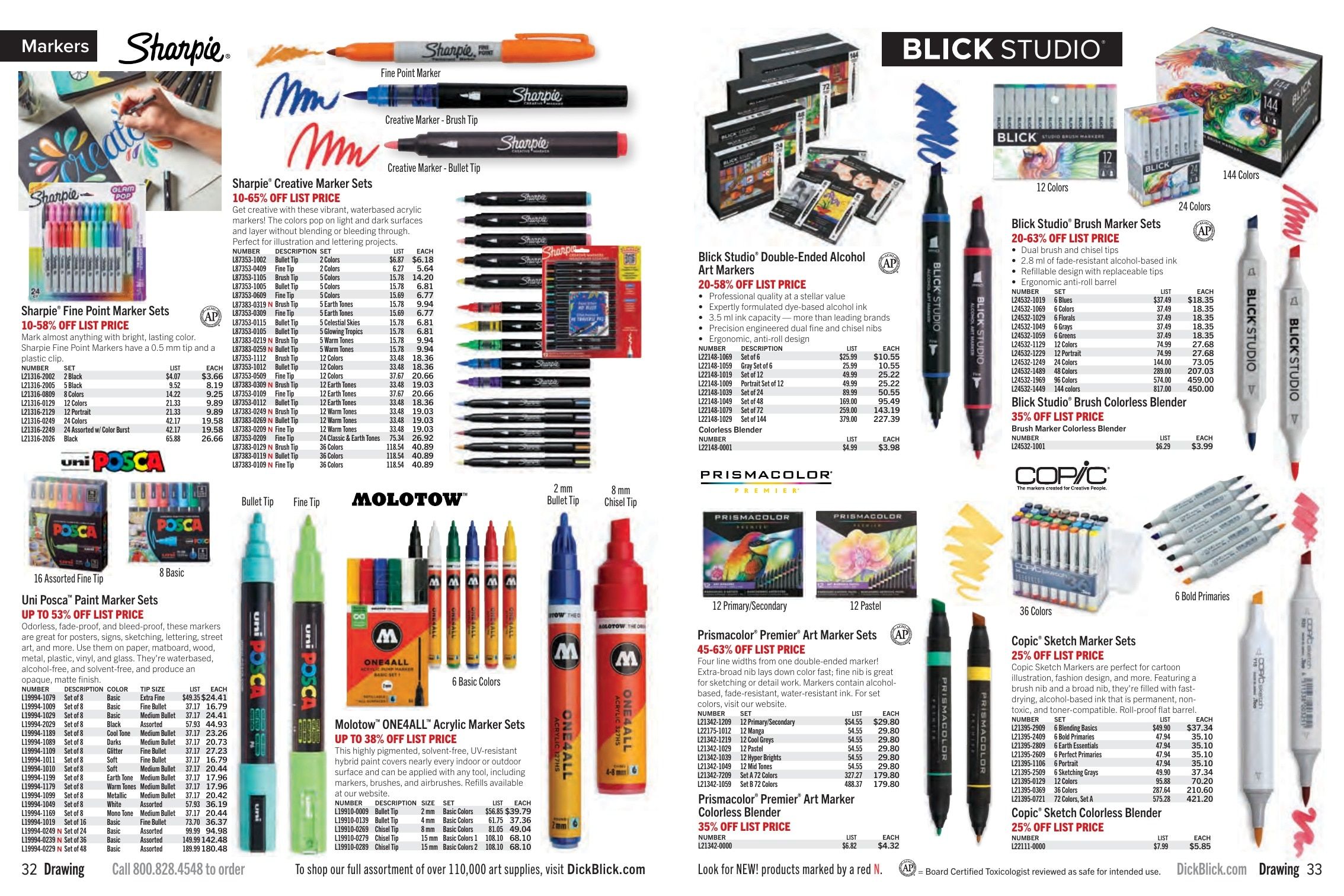 BLICK Art Materials Materials for Artists Sale Weekly Ad August 1 - November 30, 2026