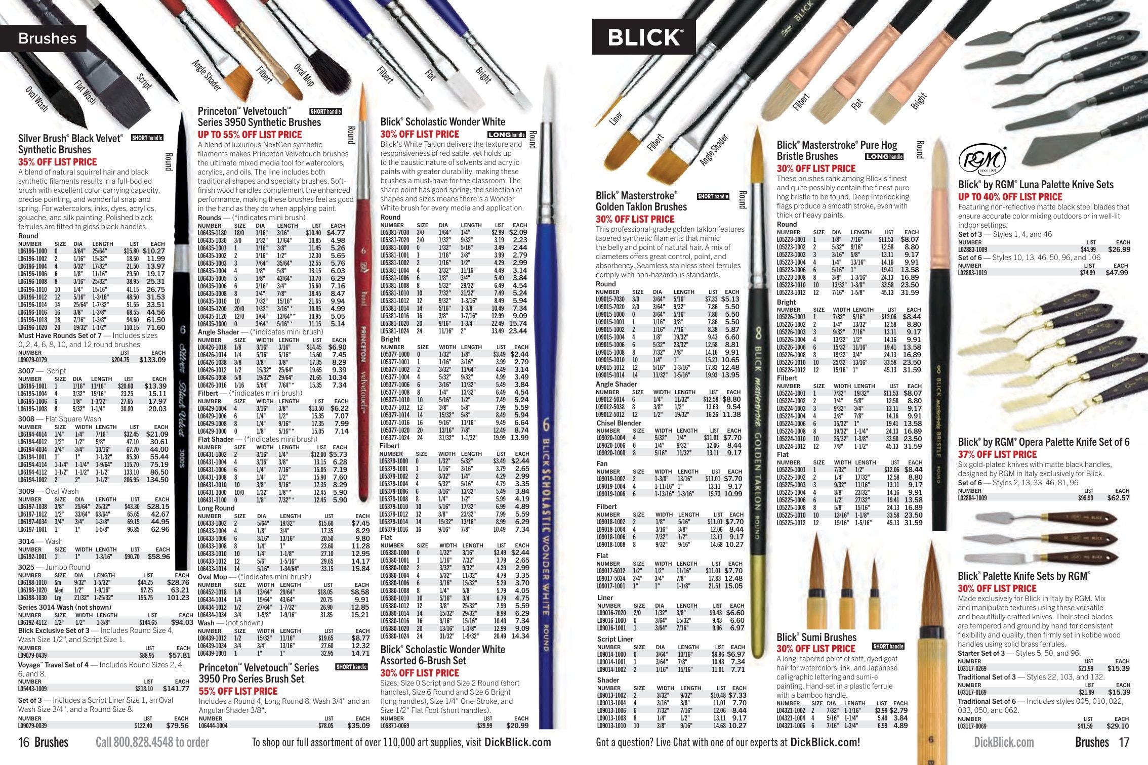 BLICK Art Materials Materials for Artists Sale Weekly Ad August 1 - November 30, 2026