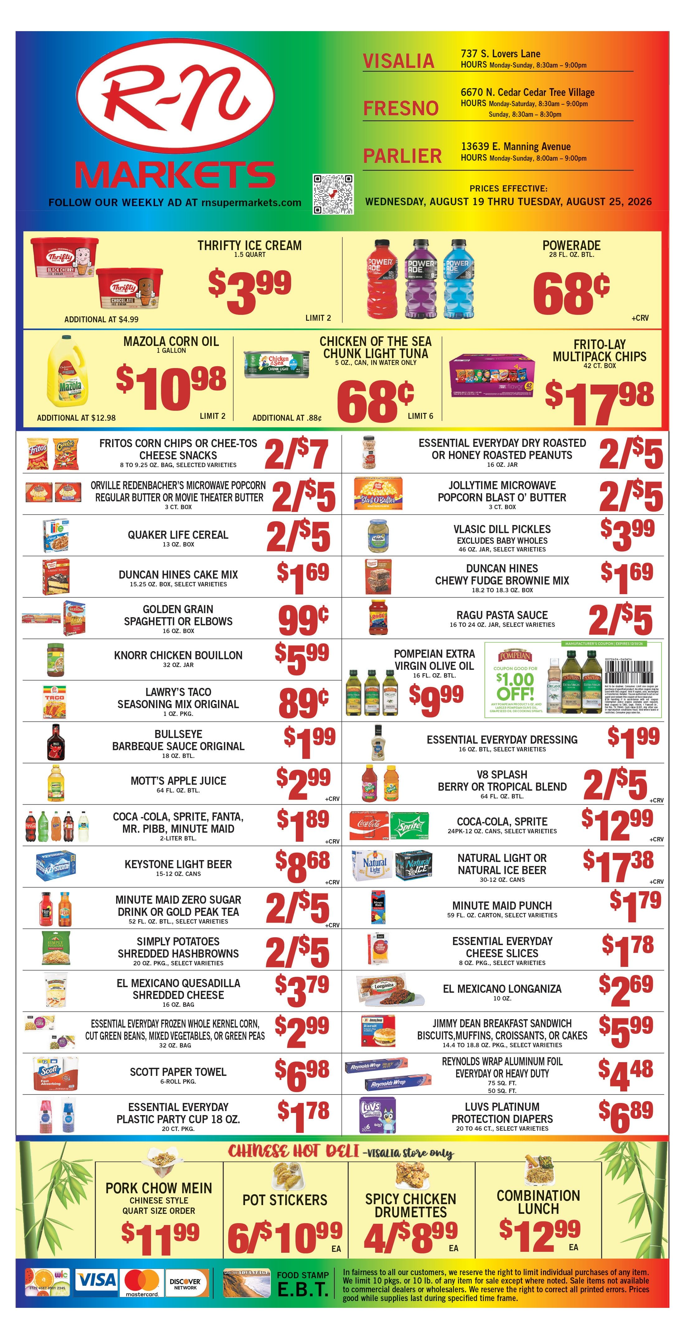 R-N Market Weekly Ad August 19 - 25, 2026