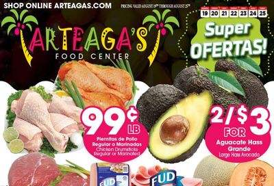 Arteaga's Food Center Weekly Ad August 19 - 25, 2026