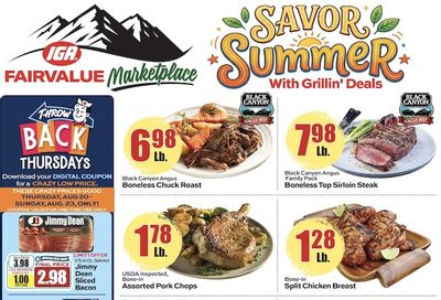 Fairvalue Marketplace Weekly Ad August 19 - 25, 2026
