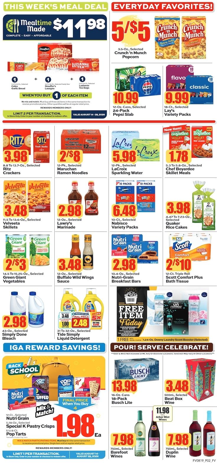 Fairvalue Marketplace Weekly Ad August 19 - 25, 2026