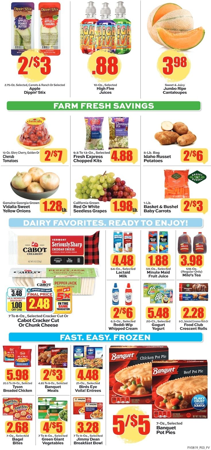 Fairvalue Marketplace Weekly Ad August 19 - 25, 2026