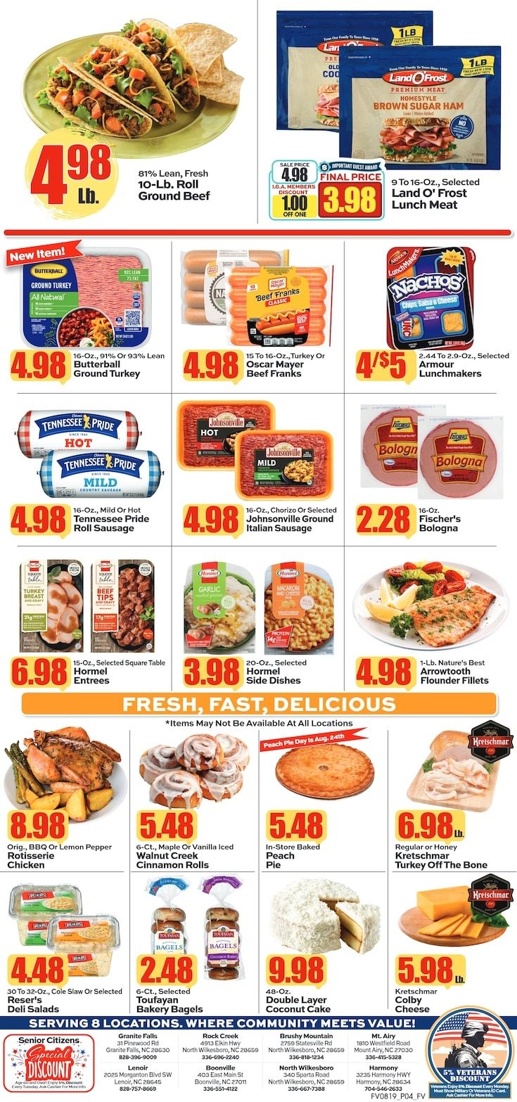 Fairvalue Marketplace Weekly Ad August 19 - 25, 2026