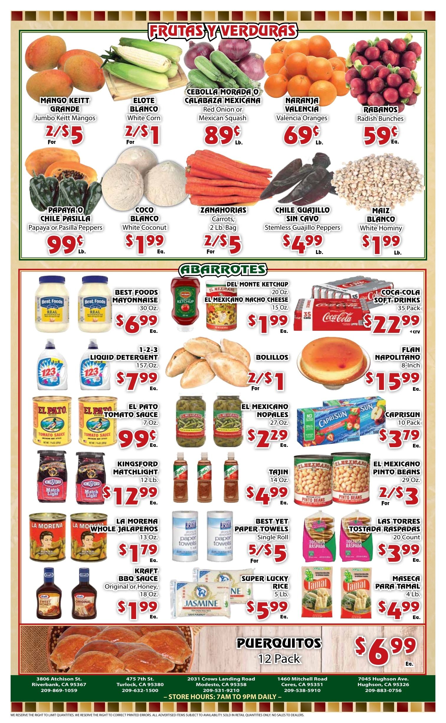 La Perla Tapatia Weekly Ad August 19 - 25, 2026