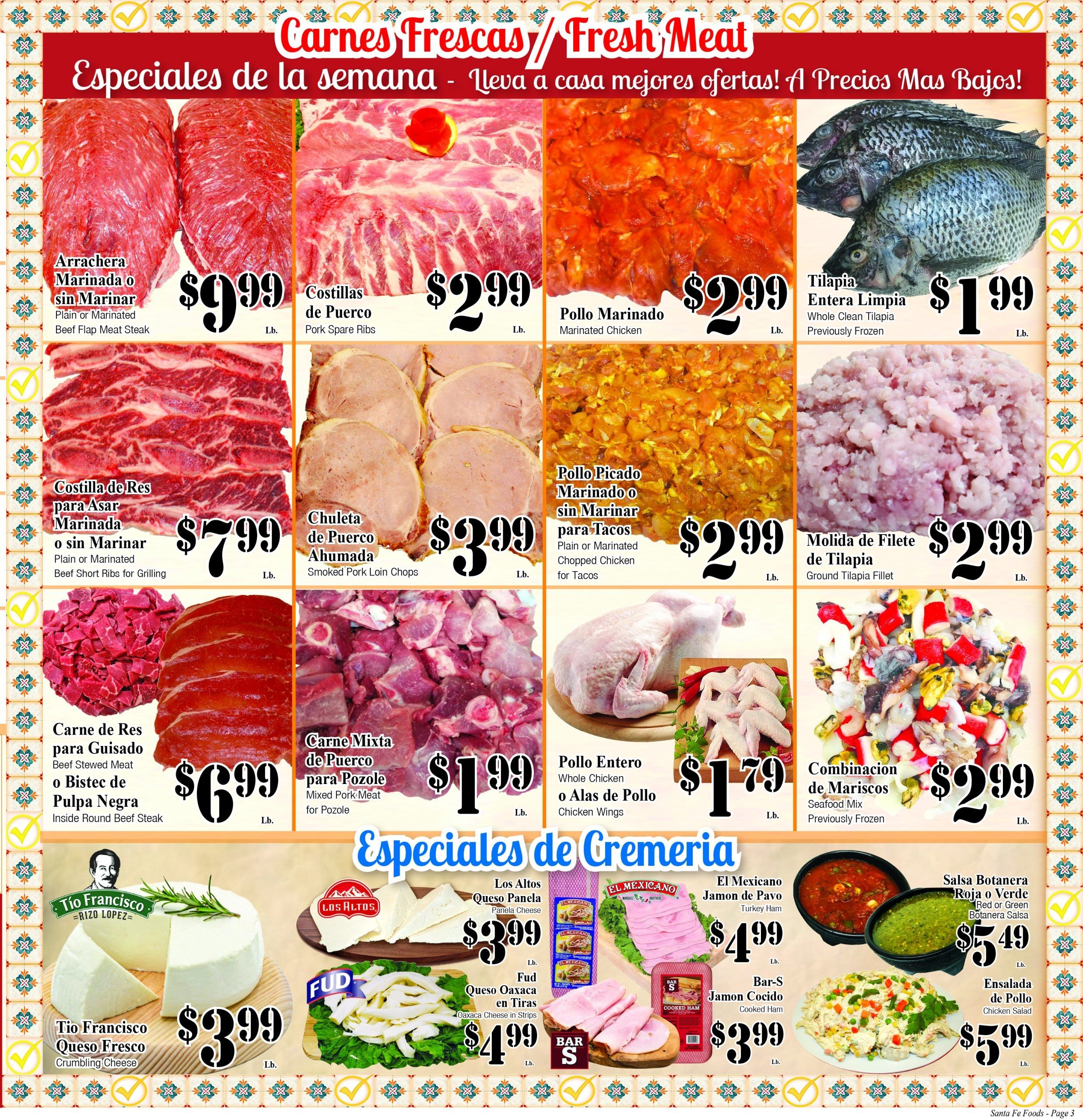 Santa Fe Foods Weekly Ad August 19 - 25, 2026
