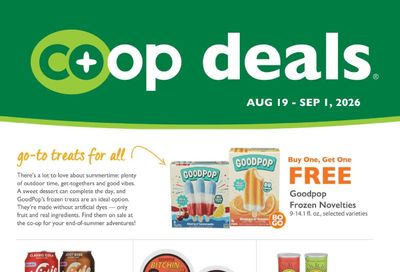 Abundance Food Co-op Co+op Deals Weekly Ad August 19 - September 1, 2026