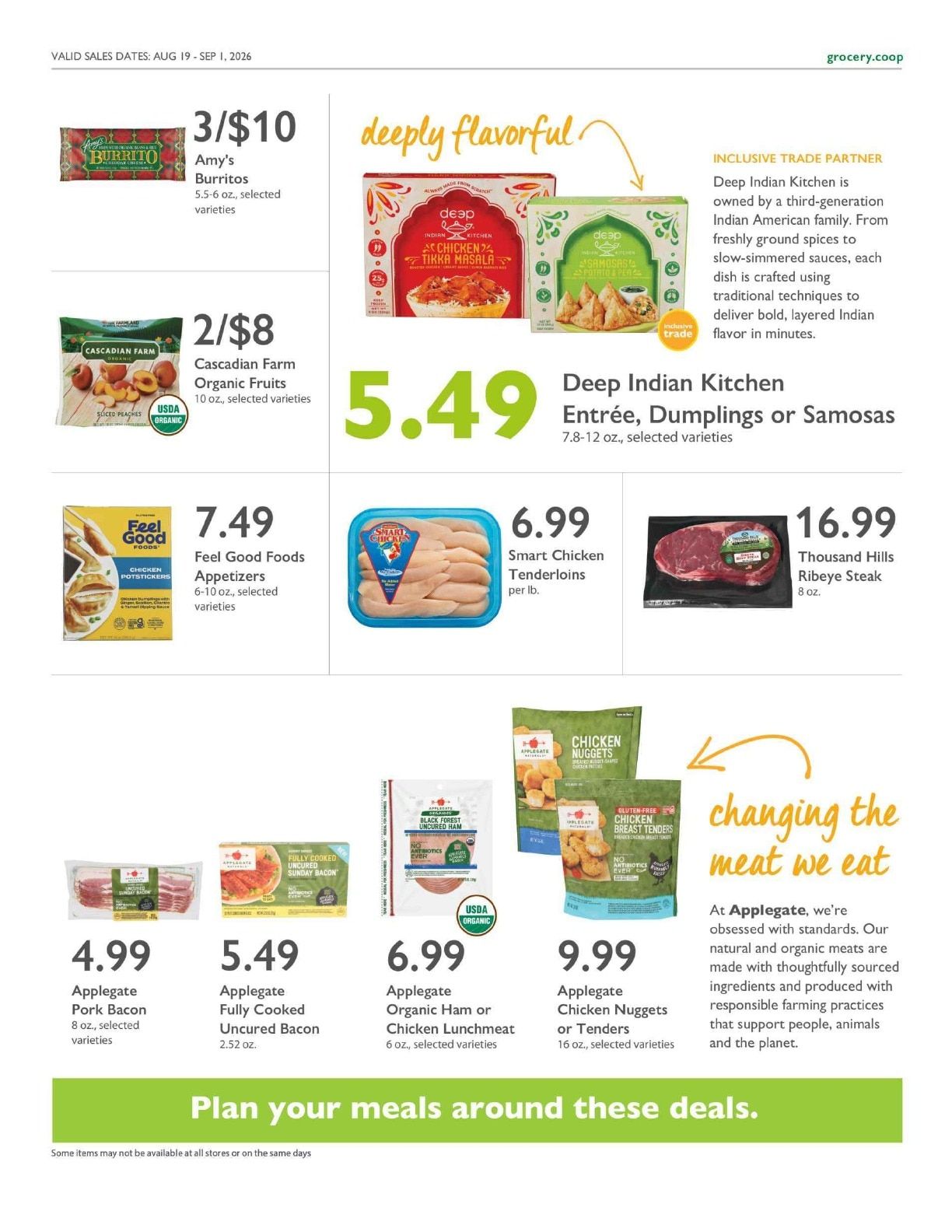 City Center Market Co+op Deals Weekly Ad August 19 - September 1, 2026