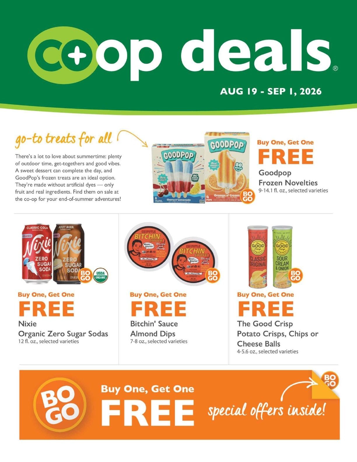 Cook County Co-op Co+op Deals Weekly Ad August 19 - September 1, 2026