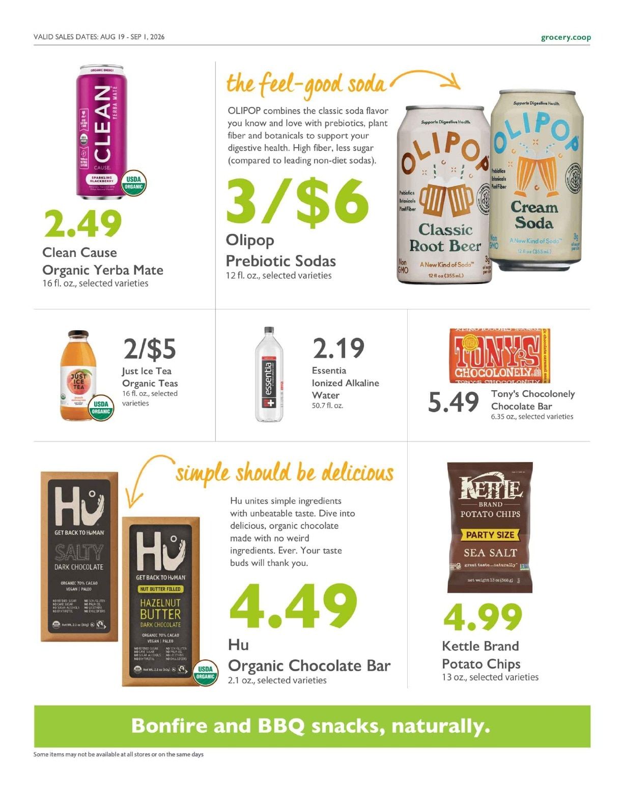 La Montañita Co-op Co+op Deals Weekly Ad August 19 - September 1, 2026