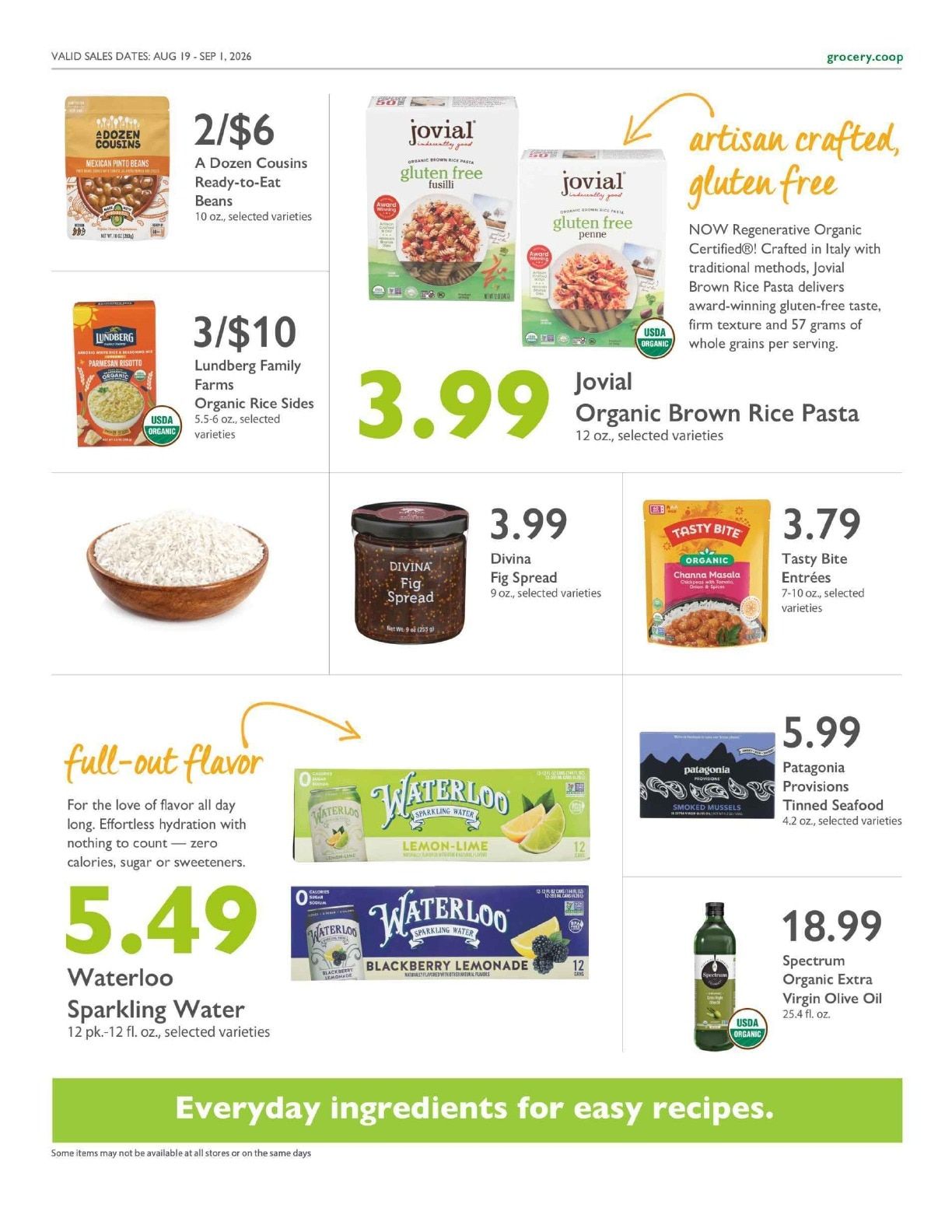 Lakewinds Food Co-op Co+op Deals Weekly Ad August 19 - September 1, 2026