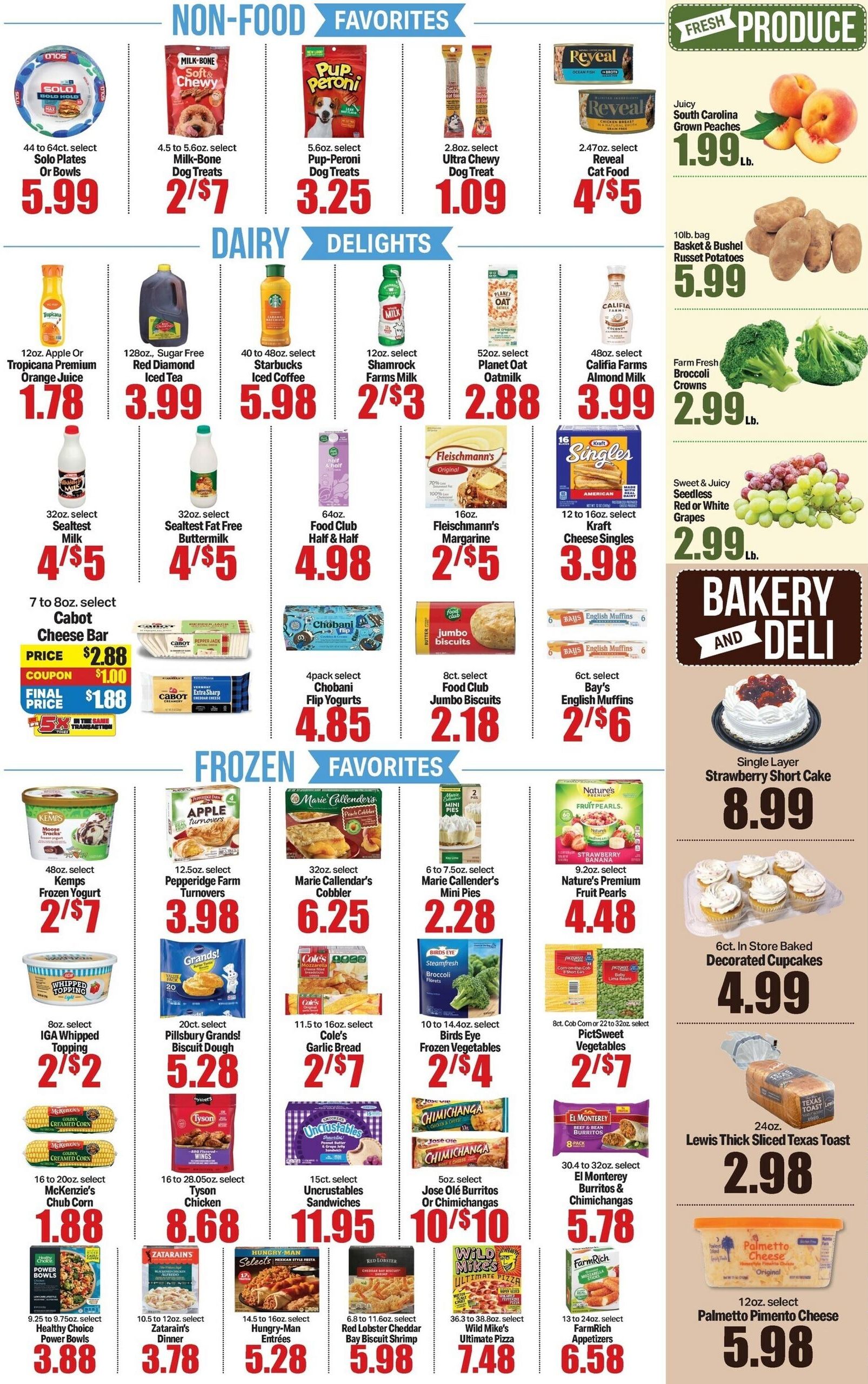 Carlie C's (Bennettsville–Rockingham Area, NC–SC) Weekly Ad August 19 - 25, 2026