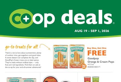 Community Food Co-op - Bellingham Co+op Deals Weekly Ad August 19 - September 1, 2026