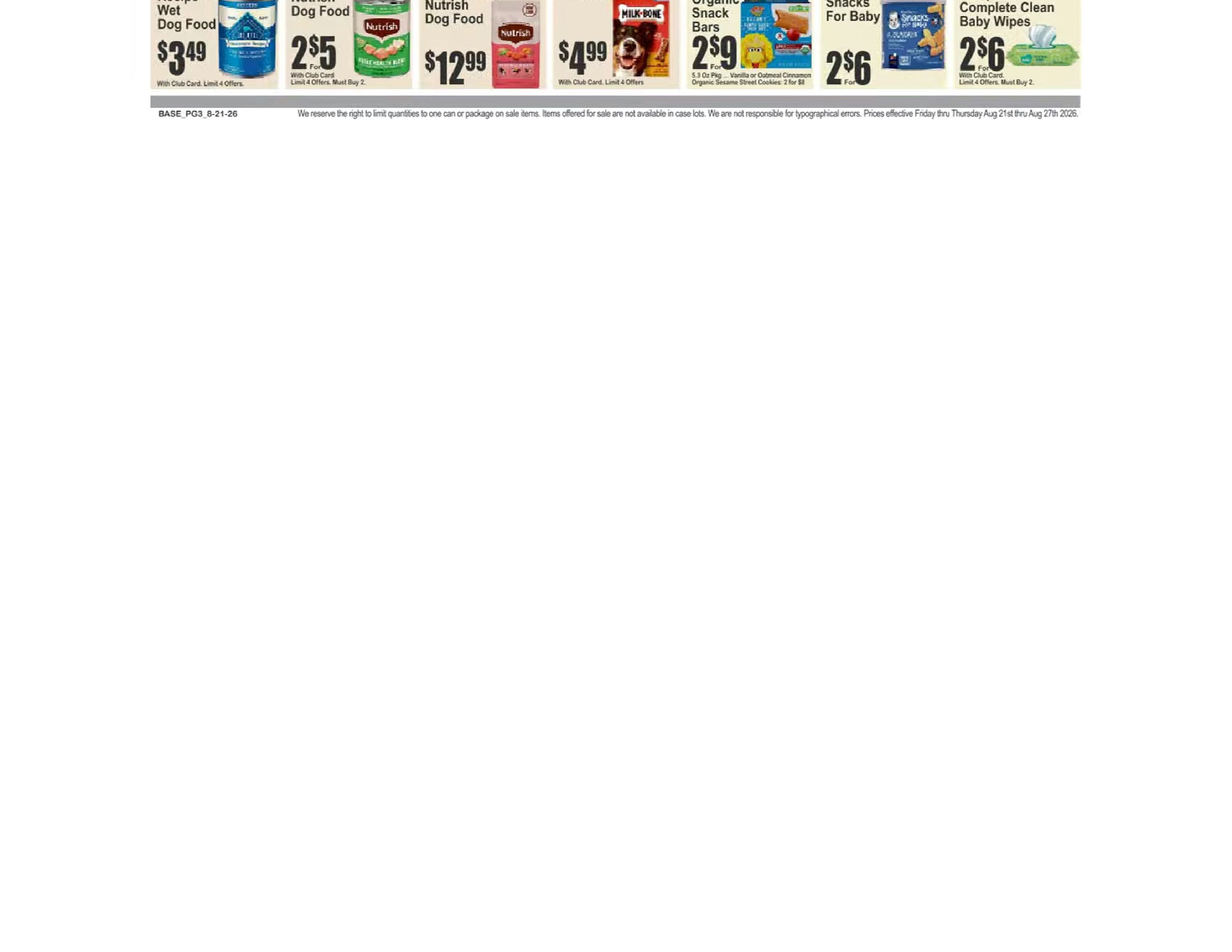Almonte's Food Dynasty (1525 86th Street, Brooklyn, NY) Weekly Ad August 21 - 27, 2026