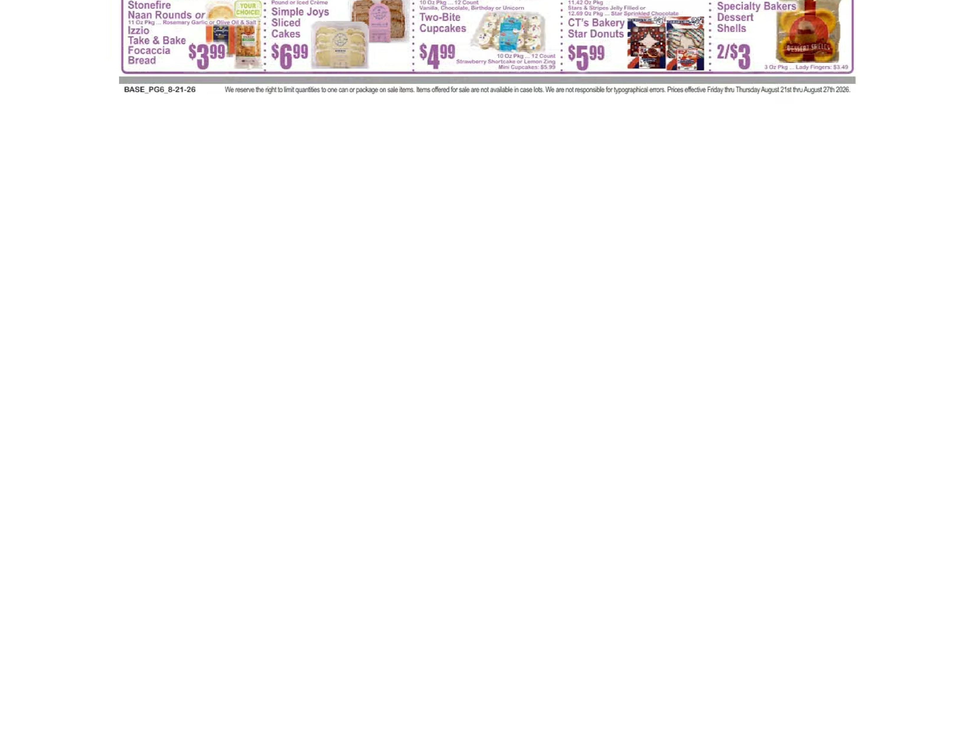 Almonte's Food Dynasty (1525 86th Street, Brooklyn, NY) Weekly Ad August 21 - 27, 2026
