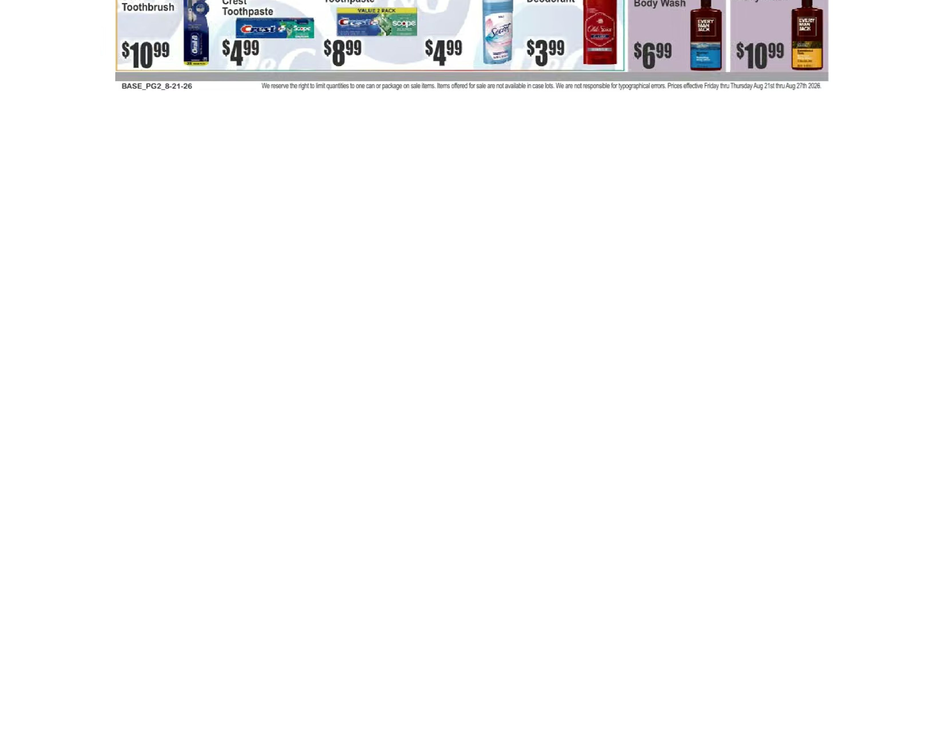 Almonte's Food Dynasty (1525 86th Street, Brooklyn, NY) Weekly Ad August 21 - 27, 2026