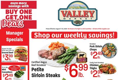 Eden Valley Market (2555 Wolf Creek Dr., Eden, UT) Weekly Ad August 17 - 23, 2026