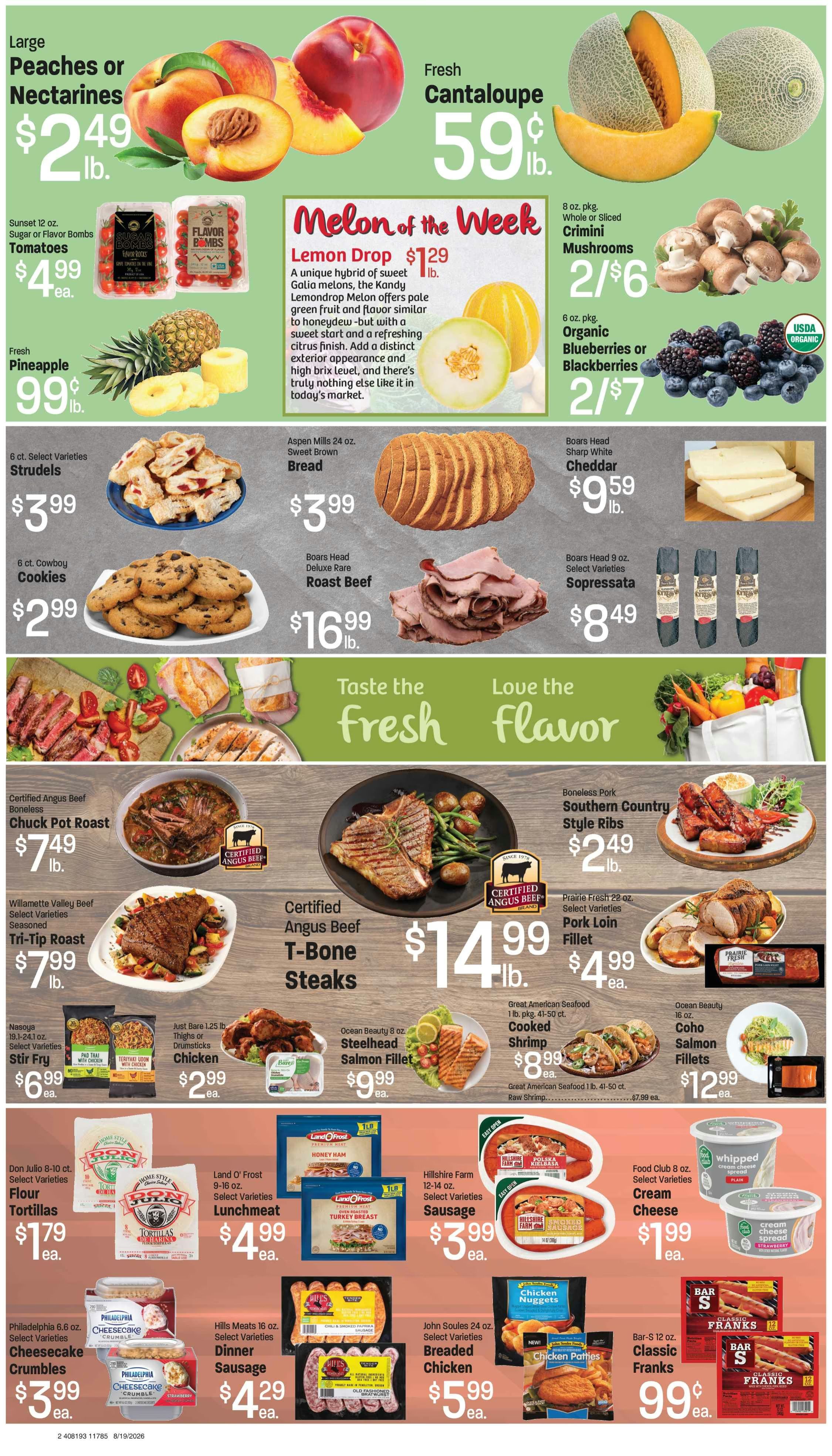 Eden Valley Market (2555 Wolf Creek Dr., Eden, UT) Weekly Ad August 17 - 23, 2026