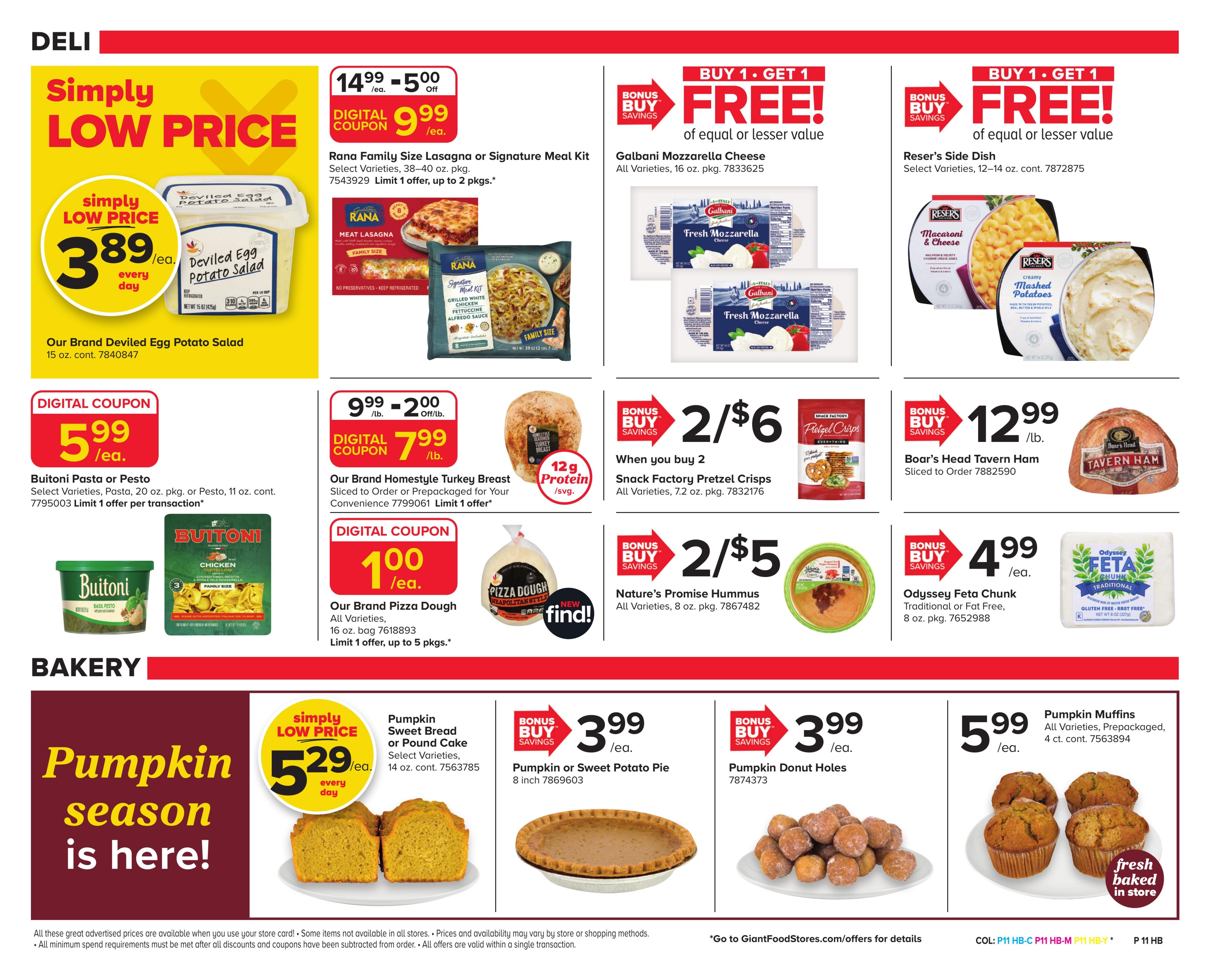 Giant Food Stores (Allentown–Lehigh Valley Area, PA) Weekly Ad August 21 - 27, 2026