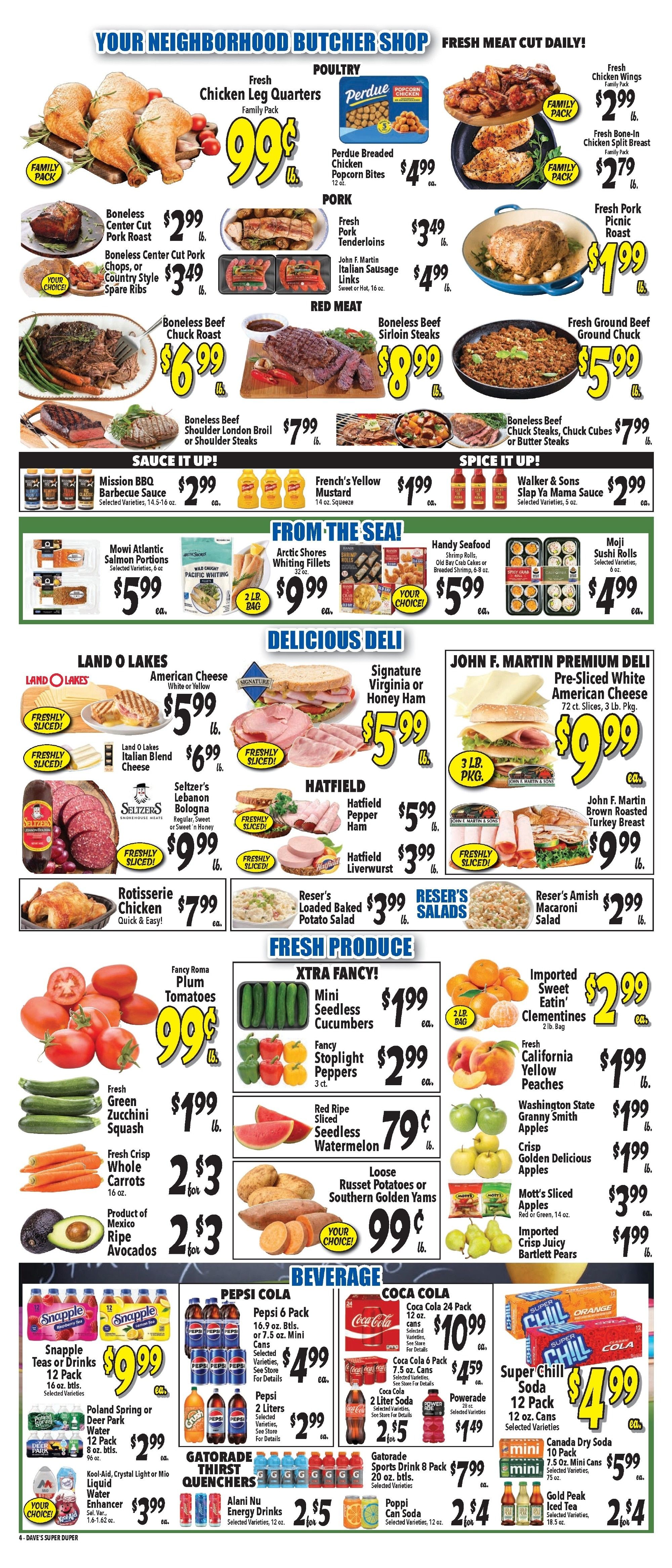 Dave's Super Duper Weekly Ad August 21 - 27, 2026