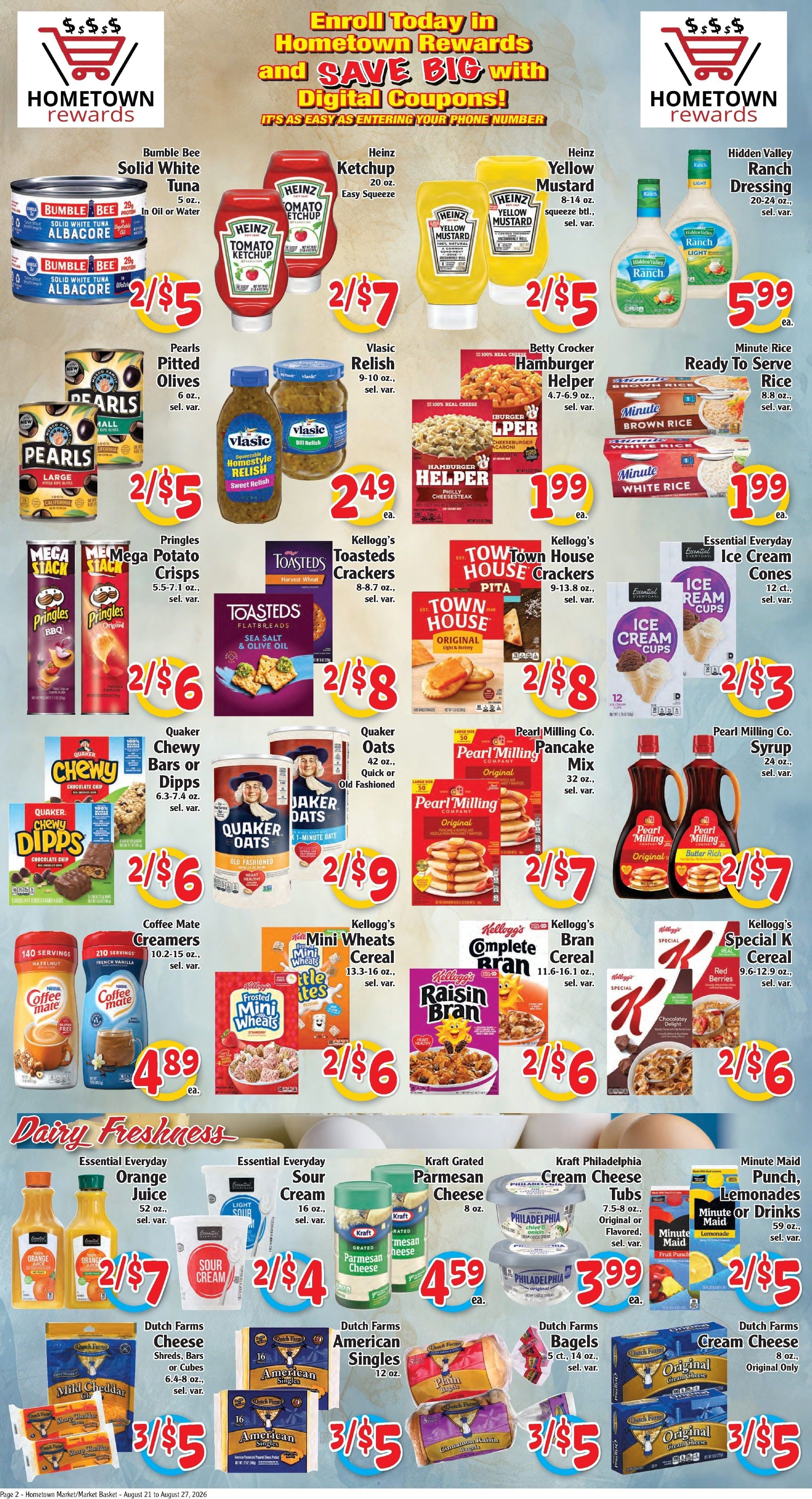 Market Basket Pennsylvania Weekly Ad August 21 - 27, 2026