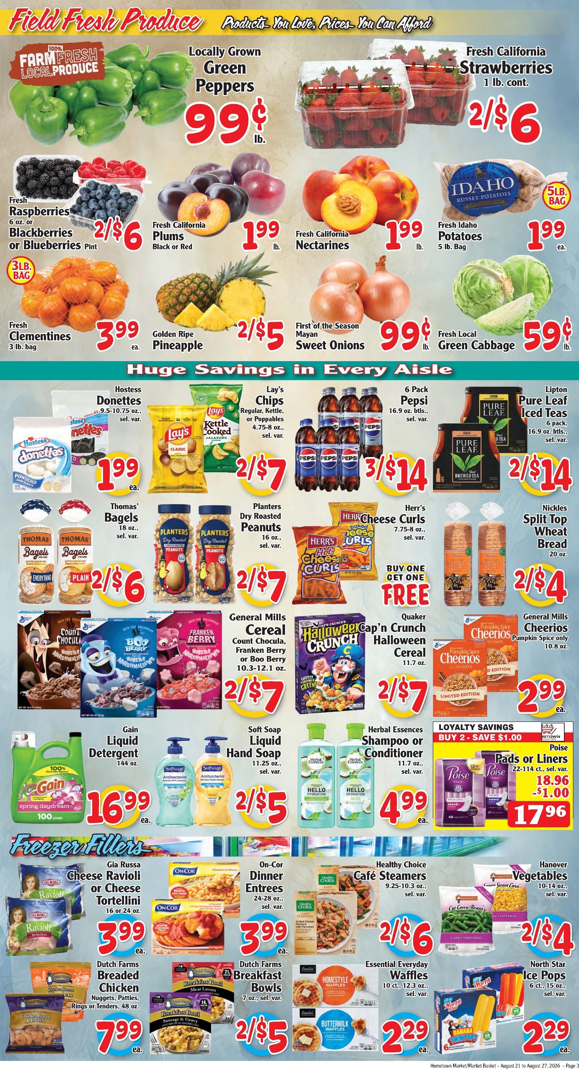 Market Basket Pennsylvania Weekly Ad August 21 - 27, 2026