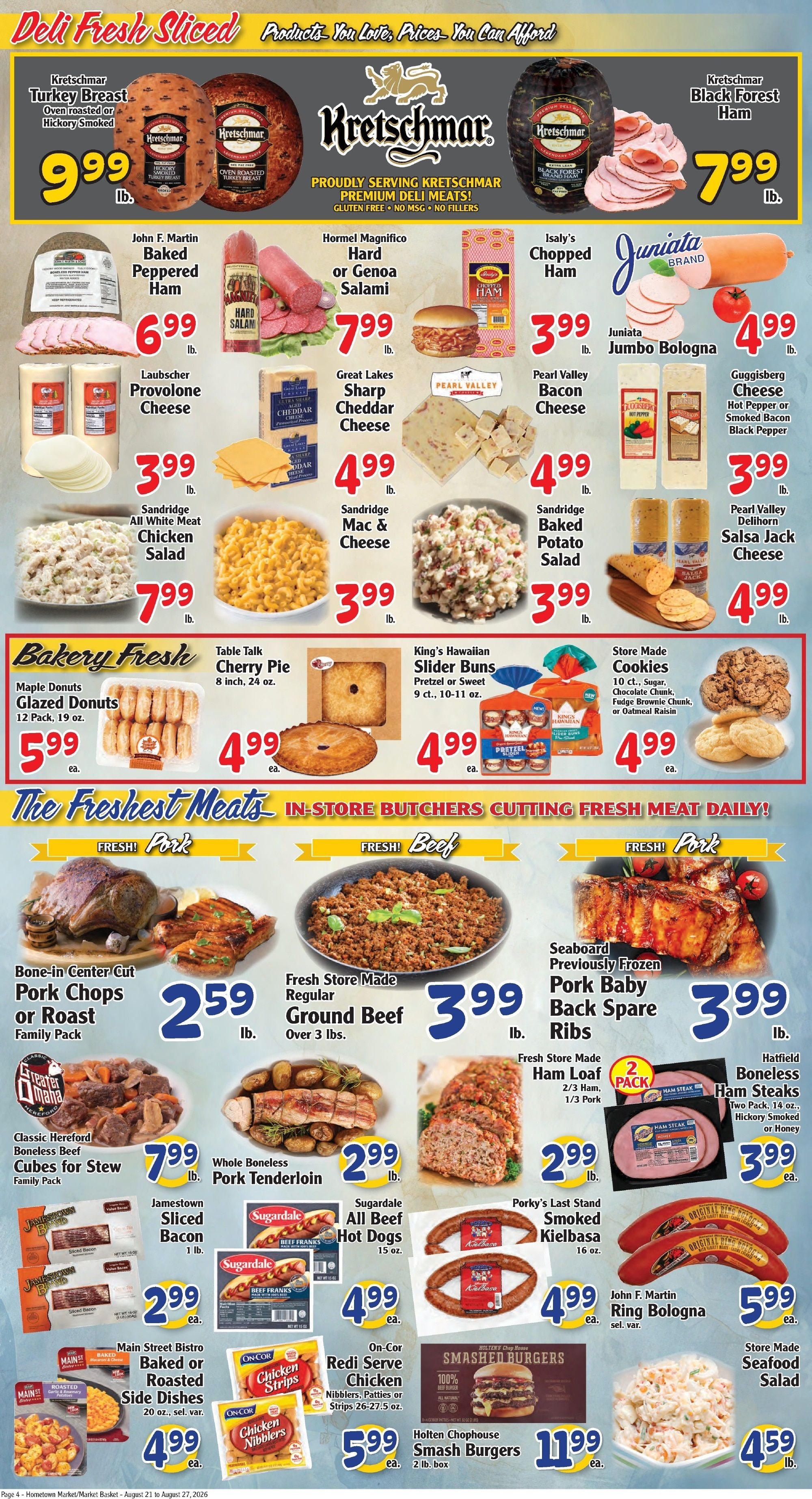 Market Basket Pennsylvania Weekly Ad August 21 - 27, 2026