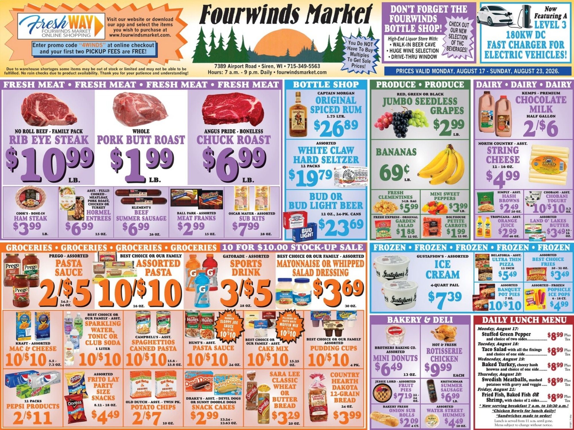 Fourwinds Market Weekly Ad August 17 - 23, 2026