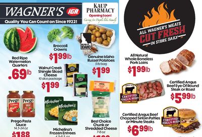 Wagner's IGA Weekly Ad August 17 - 23, 2026