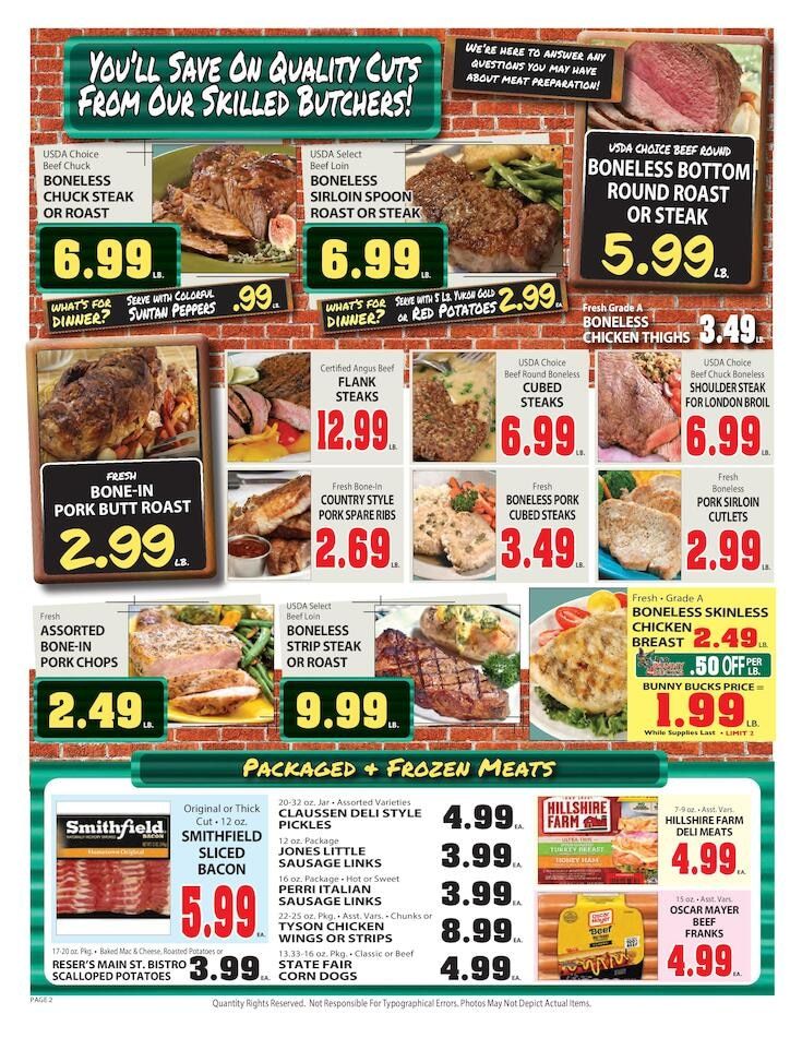 Big Bunny Market Weekly Ad August 21 - 27, 2026