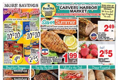 Carver's Harbor Market Weekly Ad August 21 - 27, 2026