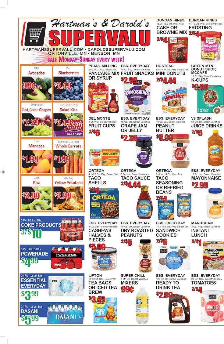 Darold's Supervalu Weekly Ad August 17 - 23, 2026
