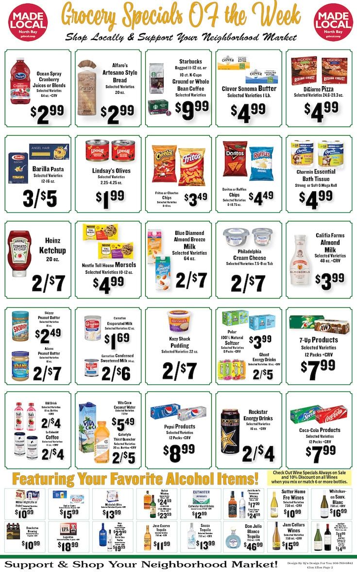 Glen Ellen Village Market Weekly Ad August 19 - 25, 2026
