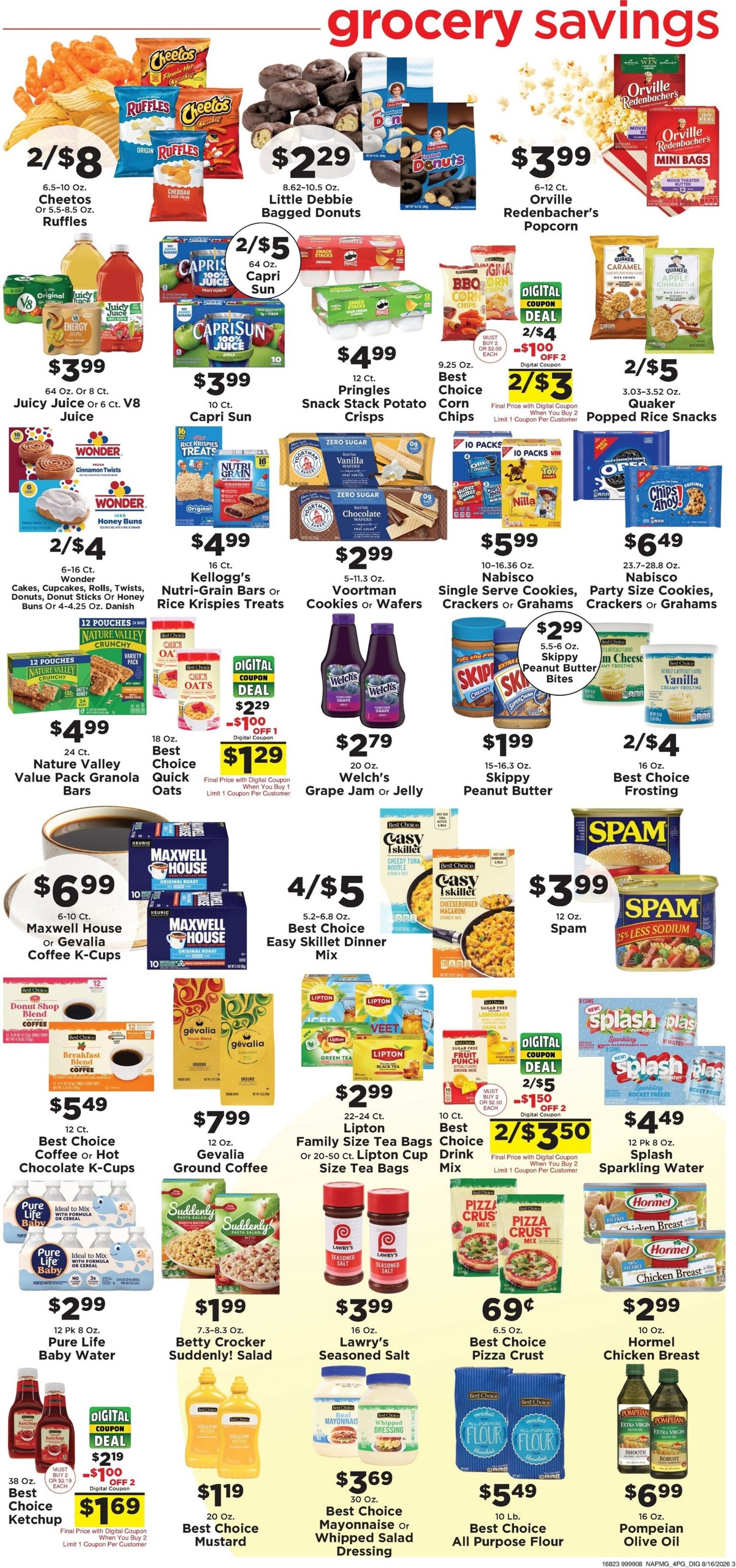Taylorsville Country Mart Weekly Ad August 17 - 23, 2026