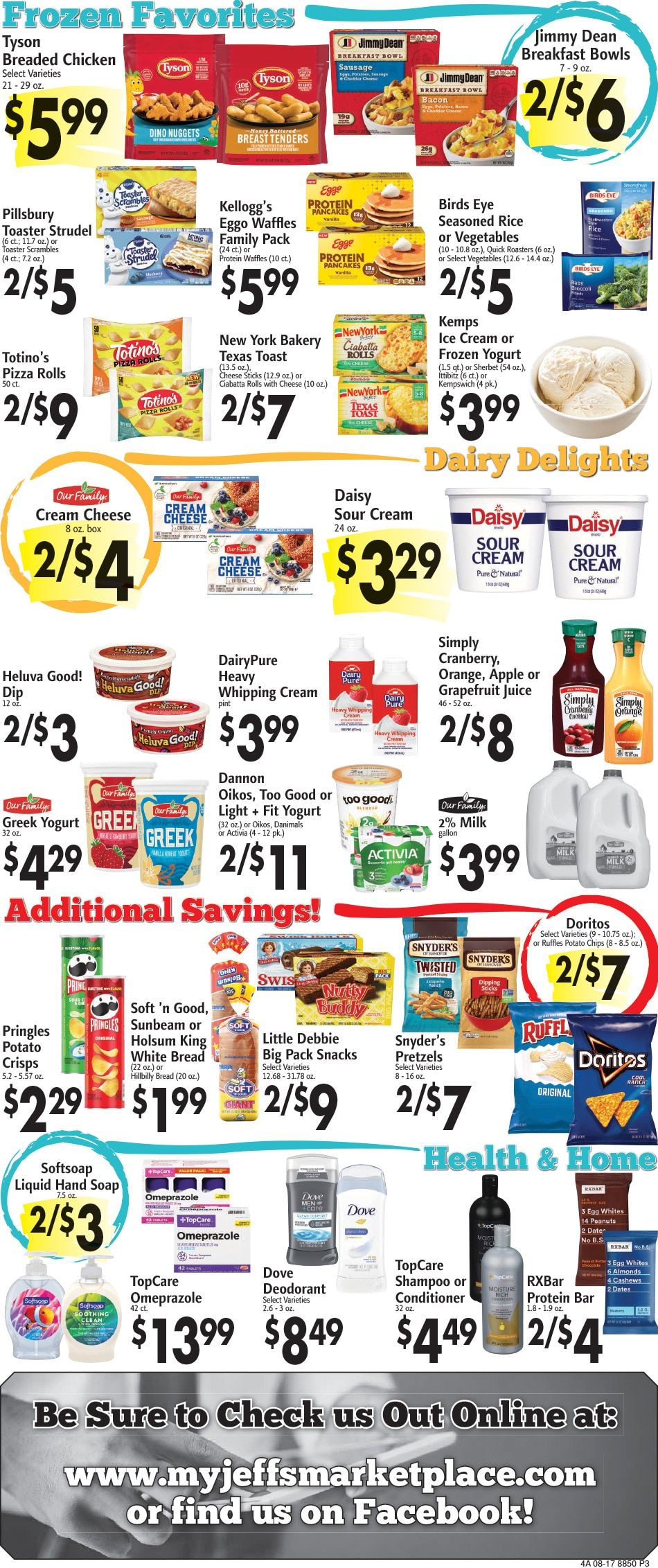 Jeff's Market Weekly Ad August 17 - 23, 2026